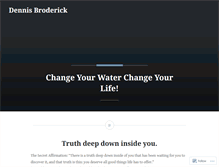 Tablet Screenshot of dennisbroderick.wordpress.com