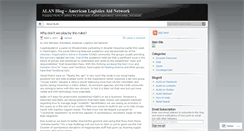 Desktop Screenshot of alanaid.wordpress.com
