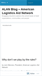 Mobile Screenshot of alanaid.wordpress.com