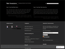 Tablet Screenshot of netinvestors.wordpress.com
