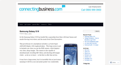 Desktop Screenshot of connectingbusiness.wordpress.com