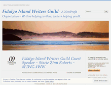 Tablet Screenshot of fidalgoislandwritersguild.wordpress.com
