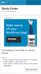 Mobile Screenshot of dustycodes.wordpress.com