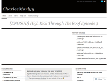 Tablet Screenshot of charliemarnie.wordpress.com