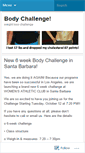 Mobile Screenshot of 90daybodychallenge.wordpress.com