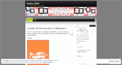 Desktop Screenshot of nokia5200.wordpress.com