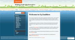 Desktop Screenshot of f3enablers.wordpress.com