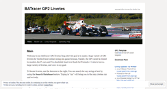 Desktop Screenshot of gp2liveries.wordpress.com