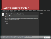 Tablet Screenshot of ivaerksaetter.wordpress.com