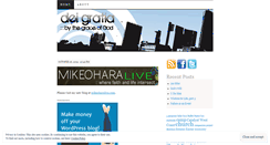 Desktop Screenshot of mikeisonline.wordpress.com