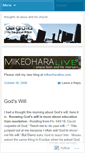 Mobile Screenshot of mikeisonline.wordpress.com