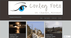 Desktop Screenshot of corleyfoto.wordpress.com