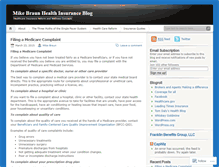 Tablet Screenshot of michaelbraunhealth.wordpress.com