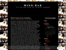 Tablet Screenshot of mixobar.wordpress.com