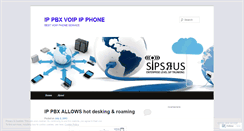 Desktop Screenshot of ippbxvoipipphone.wordpress.com