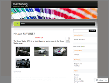 Tablet Screenshot of maxituning.wordpress.com
