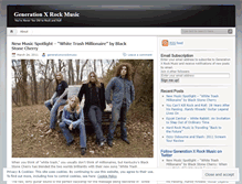 Tablet Screenshot of generationxrockmusic.wordpress.com