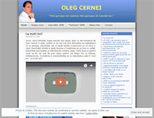 Tablet Screenshot of olegcernei.wordpress.com