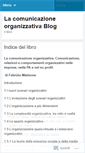 Mobile Screenshot of lacomunicazioneorganizzativa.wordpress.com