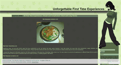 Desktop Screenshot of firstime.wordpress.com