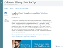 Tablet Screenshot of calibnews.wordpress.com