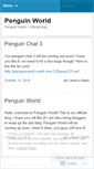 Mobile Screenshot of mypenguinworld.wordpress.com