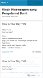 Mobile Screenshot of kissweapon.wordpress.com