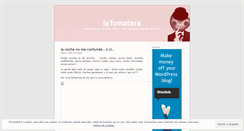 Desktop Screenshot of latomatera.wordpress.com