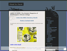 Tablet Screenshot of head2hand.wordpress.com