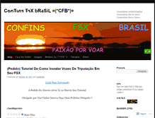Tablet Screenshot of confinsfsx.wordpress.com