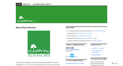 Desktop Screenshot of charmadvisors.wordpress.com