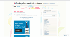 Desktop Screenshot of bookapalooza.wordpress.com
