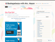Tablet Screenshot of bookapalooza.wordpress.com