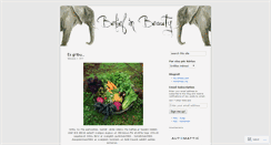 Desktop Screenshot of beliefinbeauty.wordpress.com