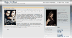 Desktop Screenshot of cristinabobirca.wordpress.com