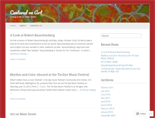 Tablet Screenshot of centeredonart.wordpress.com