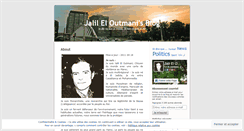 Desktop Screenshot of jalileloutmani.wordpress.com