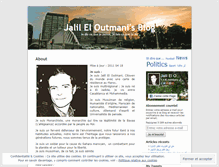Tablet Screenshot of jalileloutmani.wordpress.com