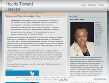 Tablet Screenshot of heartstowardheaven.wordpress.com