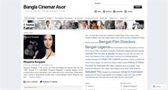 Desktop Screenshot of cinemabengal.wordpress.com