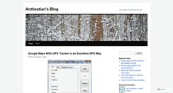 Desktop Screenshot of antheatian.wordpress.com