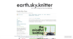 Desktop Screenshot of earthskyknitter.wordpress.com