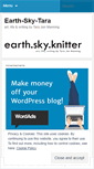 Mobile Screenshot of earthskyknitter.wordpress.com