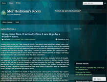 Tablet Screenshot of morhedroom.wordpress.com