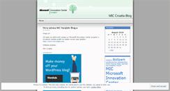 Desktop Screenshot of miccroatia.wordpress.com