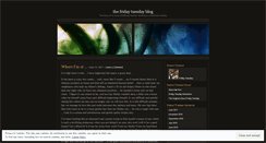 Desktop Screenshot of fridaytuesday.wordpress.com