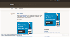 Desktop Screenshot of earl54.wordpress.com