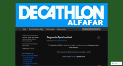 Desktop Screenshot of decathlonalfafargolf.wordpress.com