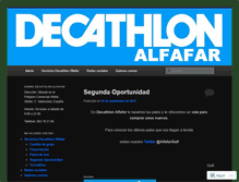 Tablet Screenshot of decathlonalfafargolf.wordpress.com