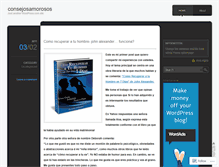 Tablet Screenshot of consejosamorosos.wordpress.com